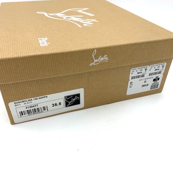 Christian Louboutin Dugueclina 100 Nappa Heels - Picture 9 of 10